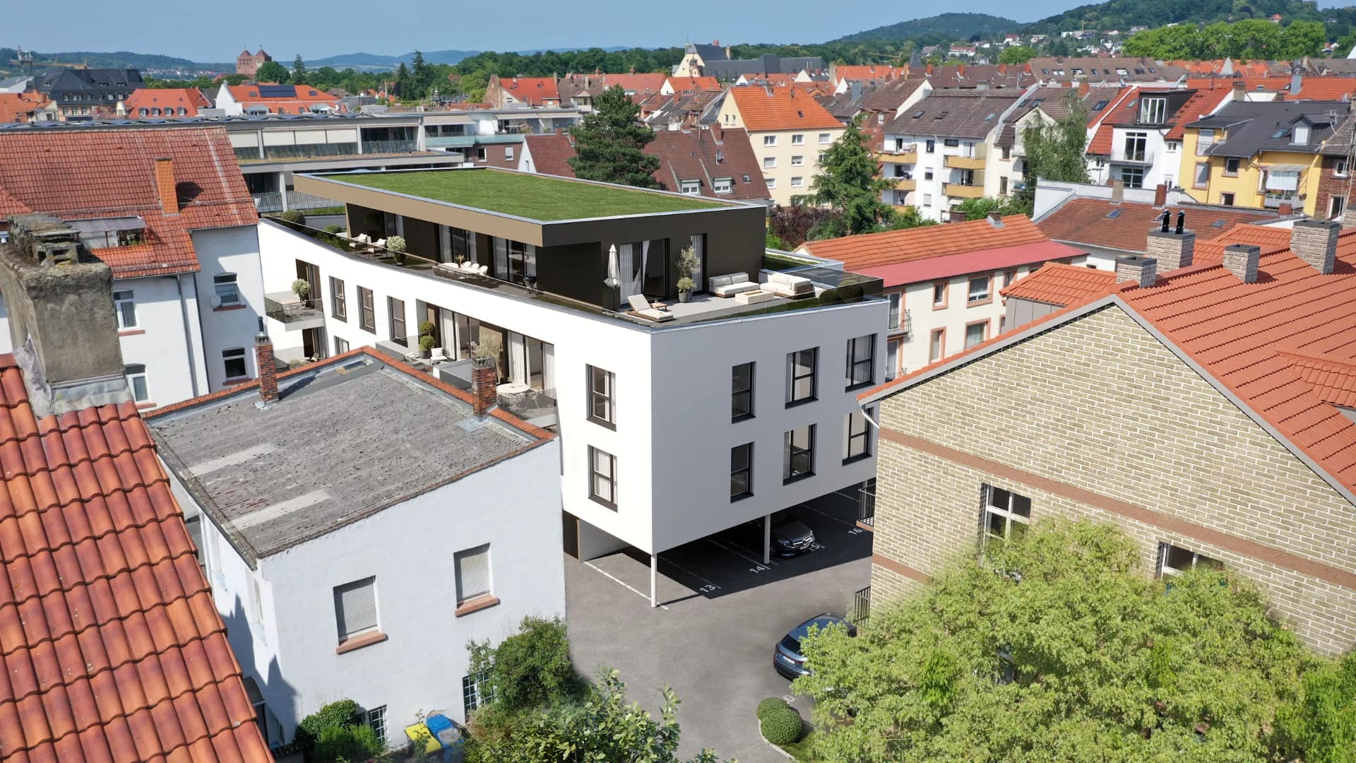 NOVA Brentano Eigentumswohnungen in Aschaffenburg, KfW-55-Neubau